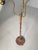 Swedish Art Deco Brass and Teak Floor Lamp from Ystad-Metall, 1940s For Sale - Image 6 of 11