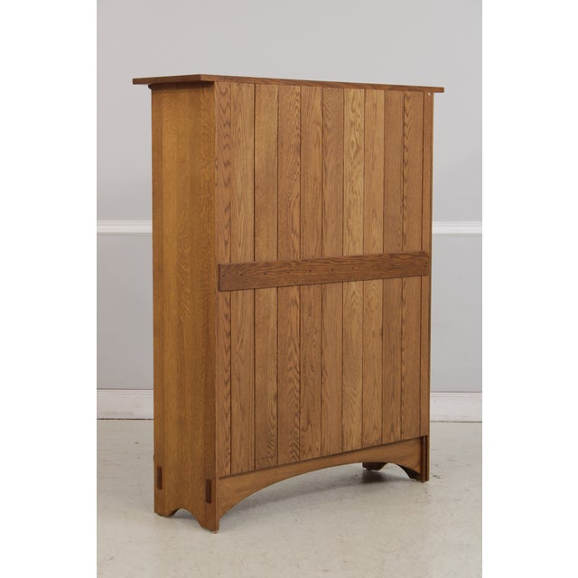 Stickley Mission Oak Arts & Crafts Bookcase For Sale - Image 14 of 16