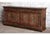 Antique Hand-Carved Long Sideboard – Rustic Wood Credenza Tv Console 88x40 For Sale - Image 4 of 8
