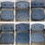 Modern Late 20th Century Modern Set of 6 Chrome Cantilever Chairs W/Gray Fabric by United Chair Company For Sale - Image 3 of 18