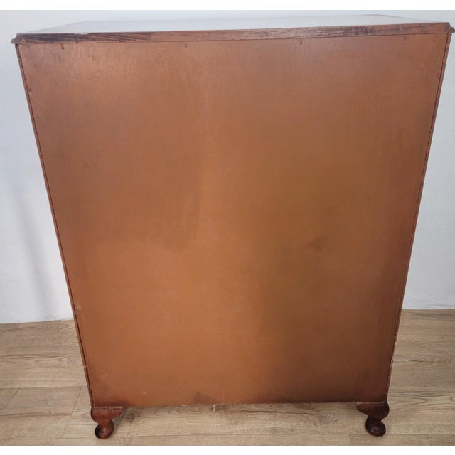 Chest of 5 Drawers in Mahogany, 1950s For Sale - Image 9 of 17