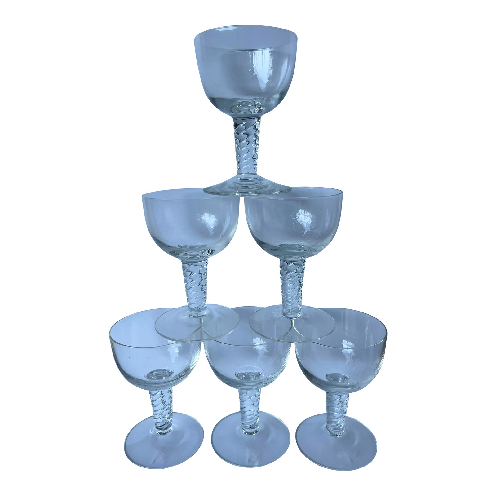 Vintage Champagne Glasses by HolmegaardSet of 6 Chairish