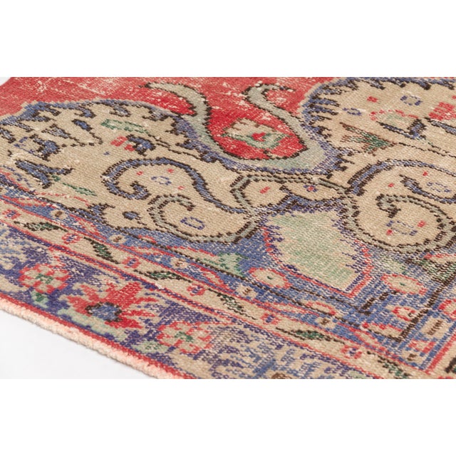 Home Decor Oushak Wool Runner For Sale - Image 4 of 10
