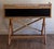 1960s Campaign Faux Bamboo & Black Lacquer Writing Desk, Attributed to E. Murio For Sale - Image 4 of 12