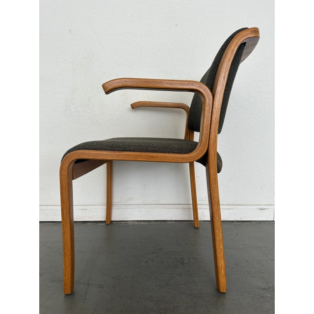Wood Vintage Thonet Bentwood Arm Chair For Sale - Image 7 of 10