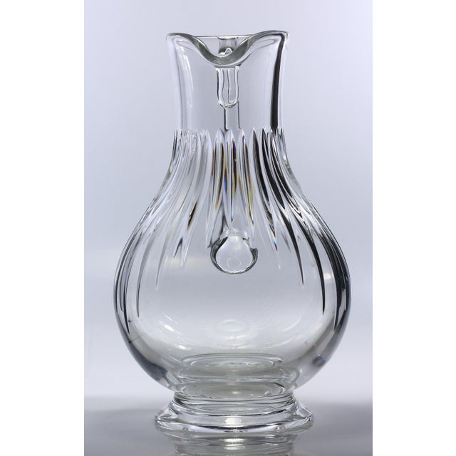 Baccarat Vintage Barware Baccarat Massena Pitcher For Sale - Image 4 of 5