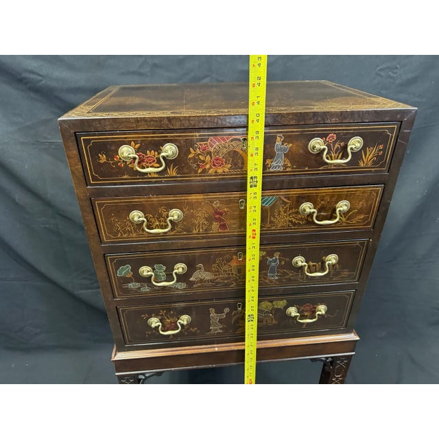 1980s Aston Court by Henredon Chinoiserie Chest | For Sale - Image 5 of 7