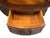 Brown Antique Duncan Phyfe Style Mahogany Drum Center Table With Gold-Tooled Leather Top, Early 20th Century For Sale - Image 8 of 14