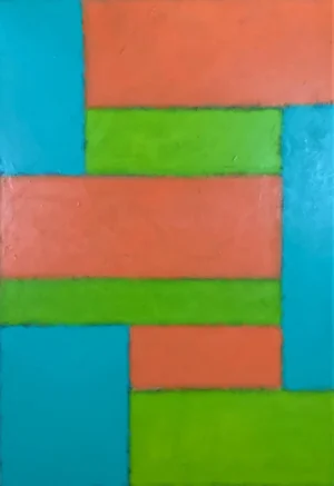 Painting # 070904 by Van Bankston Geometric Abstract Contemporary