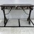 19th Century French Iron & Marble Table For Sale - Image 4 of 8