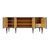1910s French Louis XVI Ebonized Mahogany Four-Door Buffet With Carrara Marble, Circa 1910 For Sale - Image 5 of 9