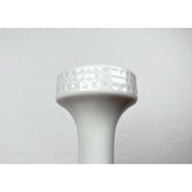 Vintage German Porcelain Vase by Hans Achtziger for Hutschenreuther, 1970s For Sale - Image 10 of 14