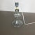 Gray Danish Modern Drop Clear Glass Table Light Base from Holmegaard, 1960s For Sale - Image 8 of 16