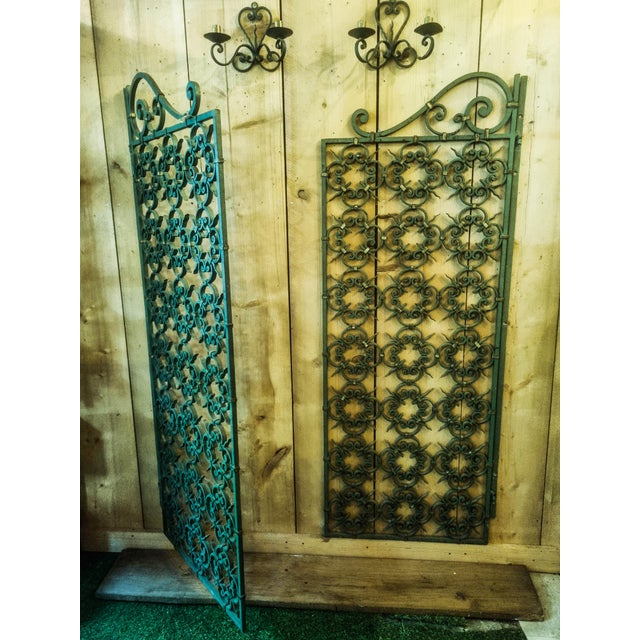 Vintage Interior Grilles in Wrought Iron, 1950s For Sale - Image 11 of 12