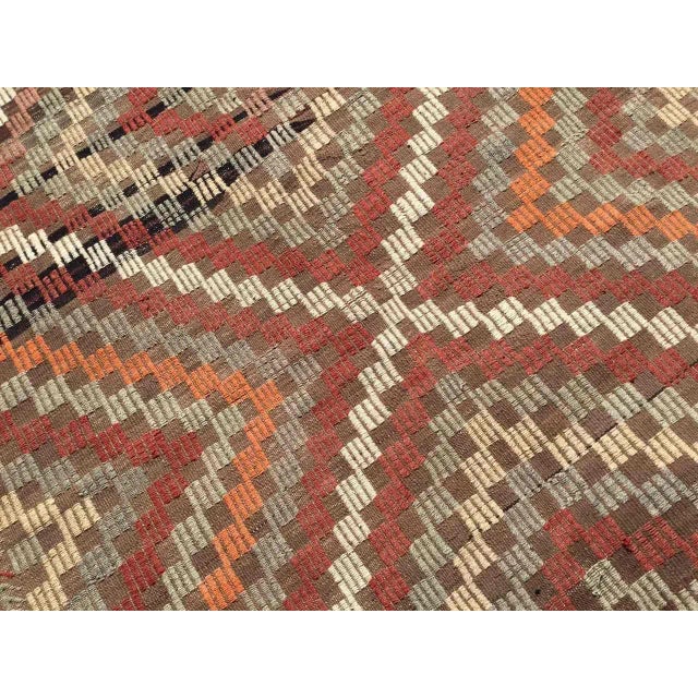 Textile 1960s Embroidered Nomadic Rug - 69" X 118" For Sale - Image 7 of 11