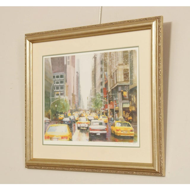 Traditional Urban Street Scene Limited Edition Art Print by Eva Ramanuska For Sale - Image 3 of 13