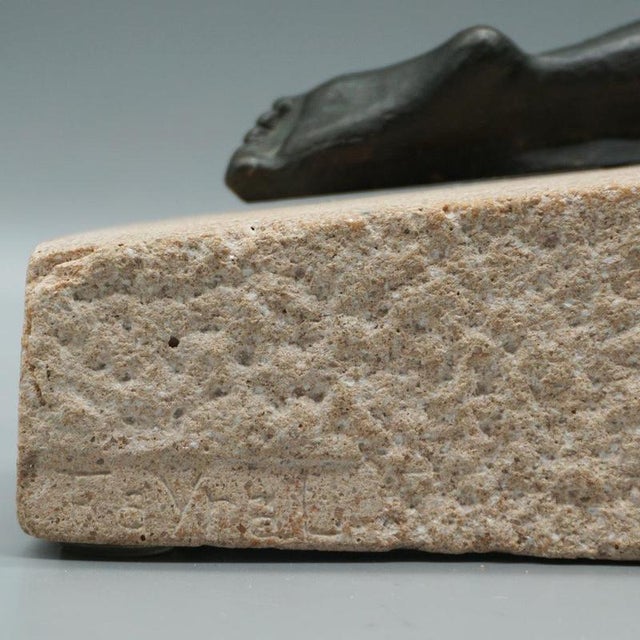 Pierre Le Faguays, Palm Dancer, Original Bronze Sculpture, 1920s-1940s For Sale - Image 9 of 13