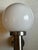 Modernist Wall Sconce in Opaline Glass and Chromed Metal, 1970s For Sale - Image 11 of 18