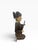 Hand-Carved Chinese Wooden Figural Sculpture of Seated Musician With String Instrument For Sale In Miami - Image 6 of 12