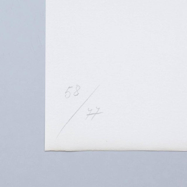 Contemporary Joan Brossa, Visual Poem, 1980s, Lithograph For Sale - Image 3 of 5