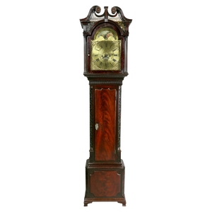 George III Mahogany Longcase Clock by William Taylor of Whitehaven, Cumbria