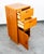 Mid Century Danish Modern Compact Cabinet Teak Wood 2 Drawers Table Vintage MCM For Sale In Sacramento - Image 6 of 10