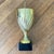 Vintage Brass Trophy Urn on Base For Sale - Image 10 of 11