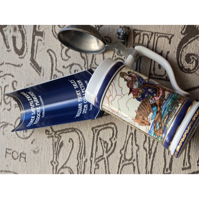 Illustration 1990s Beer Steins Represents the 12 Fairy Tales For Sale - Image 3 of 11