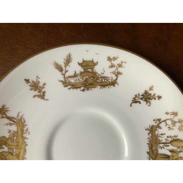 Tiffany and Co. 1960s Tiffany & Co. Soup/Consomme’ Bowls With Underplates- 12 Pieces For Sale - Image 4 of 9