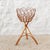 Mid-Century Bamboo Rattan Plant Stand, France, 1960s For Sale - Image 6 of 9