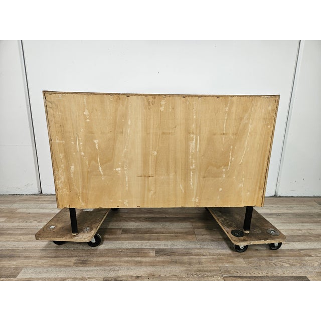 Vintage Three-Drawer Teak Chest of Drawers, 1960 For Sale - Image 15 of 16