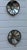 Silver Vintage Sun Mirror Sconces in Pewter by Klöva Hallar, Set of 2 For Sale - Image 8 of 8