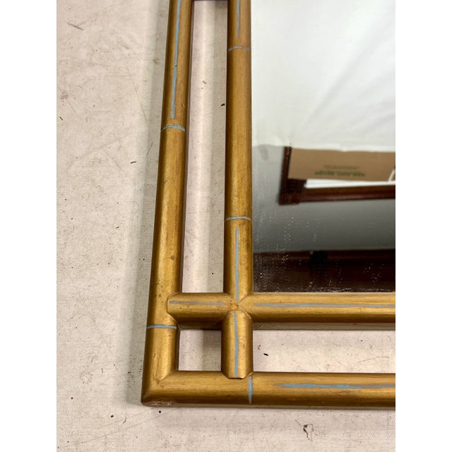 1970s Vintage Friedman Brothers Decorative Arts Inc. Mirror For Sale - Image 5 of 9