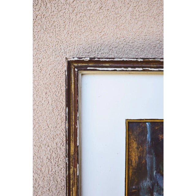 Ezio Pastorio, Vase of Flowers, Oil on Panel, 1970s For Sale - Image 5 of 8