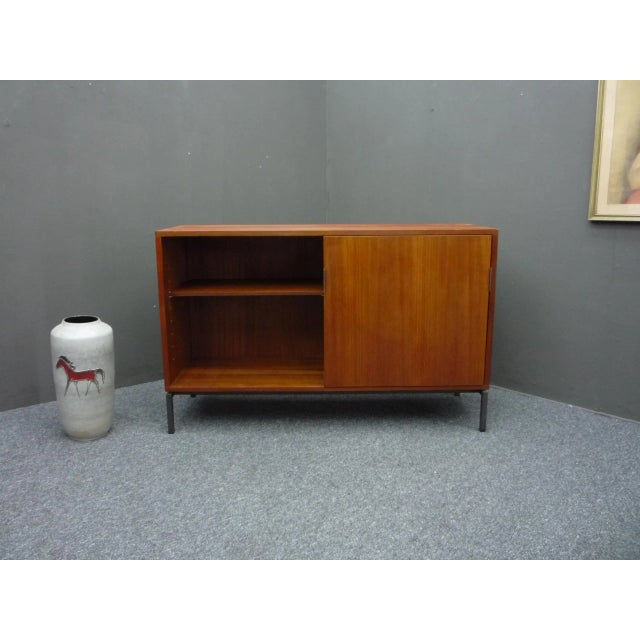 Mid-Century Modern Teak Office Cabinet by Herbert Hirche for Holzäpfel, 1960s For Sale - Image 3 of 13