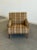 Vintage Plaid & Cane Lounge Chair For Sale - Image 11 of 18