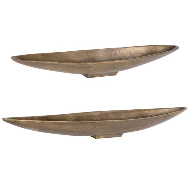 Brass Boat Bowl Medium For Sale - Image 4 of 6