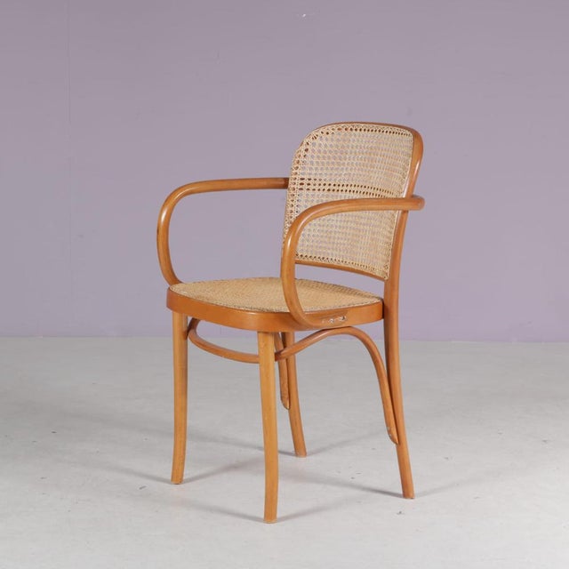 811 Chair by Josef Hoffmann for Ligna, Czech, 1930s For Sale - Image 11 of 11