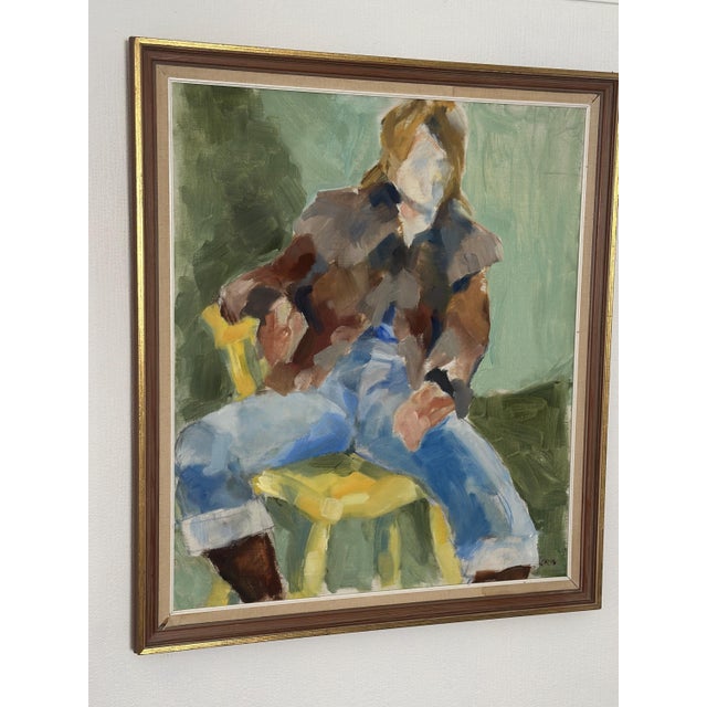 Kaisa Klingse, Sandberg, 1973, Oil on Canvas, Framed For Sale - Image 18 of 18