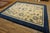 Chinese 1900s Beige Ground Six Asymmetric Knots Chinoiserie Antique Chinese Peking Rug For Sale - Image 3 of 14