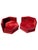 Red Mid Century Modern Vintage Pair Chairs in Milo Baughman Style Design For Sale - Image 8 of 11