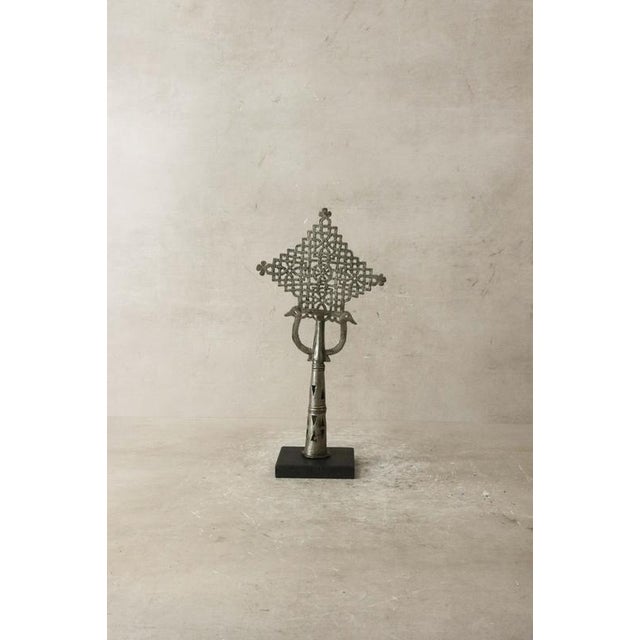 Vintage Ethiopian Cross For Sale - Image 3 of 4