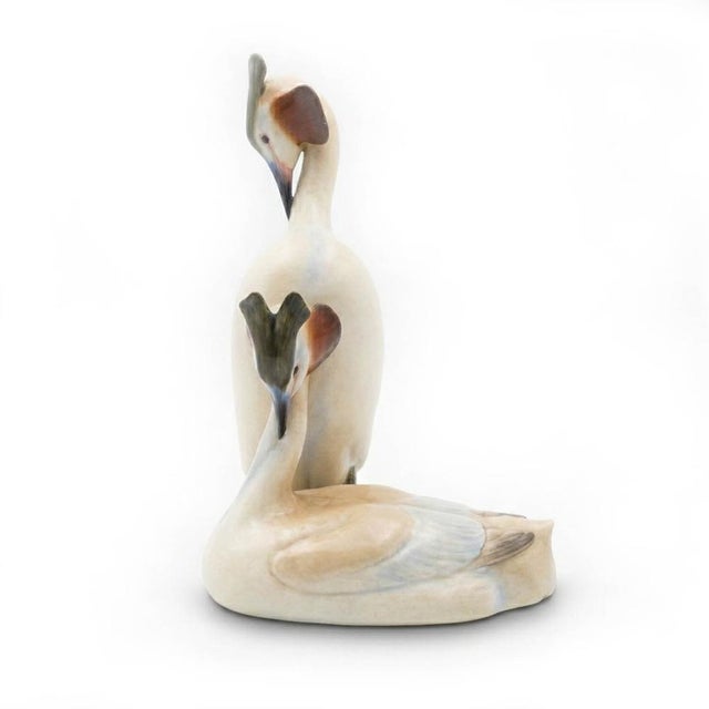 Felice Tosalli, Little Grebes, 1939, Ceramic For Sale - Image 6 of 10