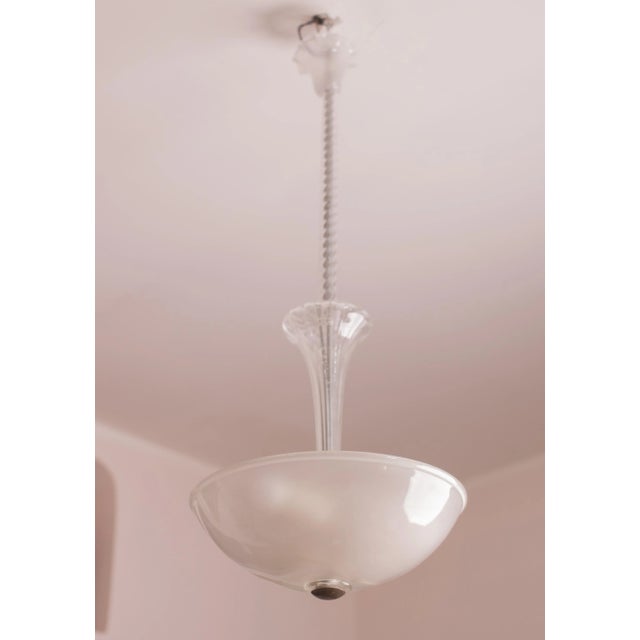 Elegant Barovier and Toso Pendant, 1960s For Sale - Image 12 of 13
