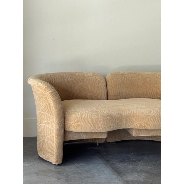 Stone 1980s Attributed to Tête-À-Tête by Ransom Culler for Thayer Coggin For Sale - Image 7 of 8