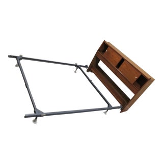 Mid-Century Danish Modern Headboard & Frame For Sale