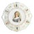 Antique German Porcelain Portrait Plate For Sale