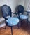 Wood Pair of Lacquered Vintage Italian Hand Carved Grotto Chairs For Sale - Image 7 of 16