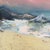 The Sound of the Ocean - Soft Pastel Tone Oceanscape Painting on Canvas Original Artwork by Charlotte Elizabeth For Sale - Image 4 of 9