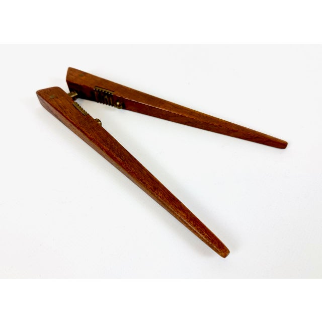 Mid-Century Modern Teak and Brass Nutcracker by Poul Knudsen, 1950s For Sale - Image 6 of 9